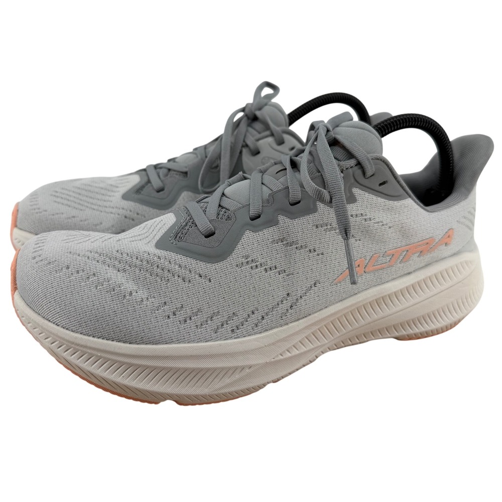 Altra FWD Experience Womens 10 Gray Peach Running Shoes AL0A85RF220 Low Drop